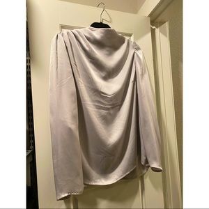 Express blouse - silvery gray